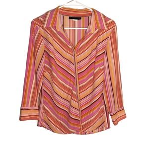 Ninety brand Long Sleeve Woman's button up spring blouse